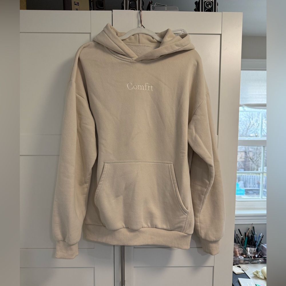 Comfort Women's bone sweatpants large bone hoodie xl SET